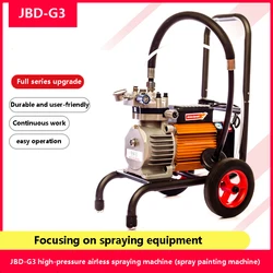 Spray Latex Paint Paint Coating High-Power Engineering Small Spray Painting Machine Electric High-Pressure Airless Diaphragm Pum