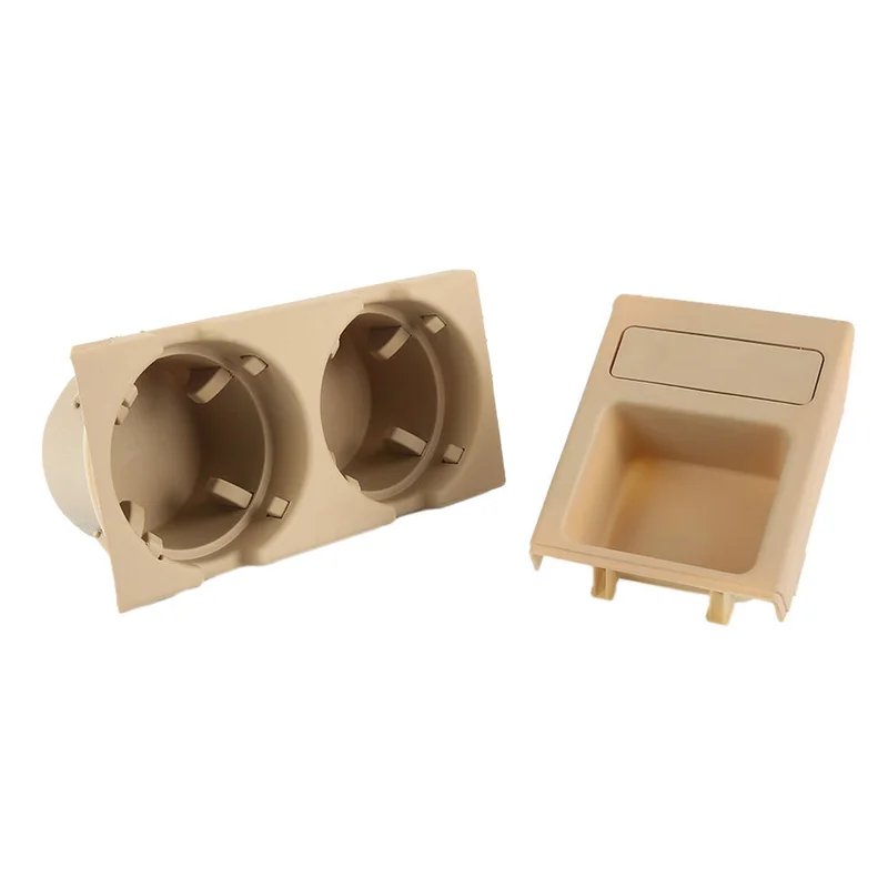 

Front Drinks Holder Center Console Compatible with BMW E46 3 Series-323Ci, 323i, 325Ci, 325i, 325xi, M3 99-06, oem 51168217955