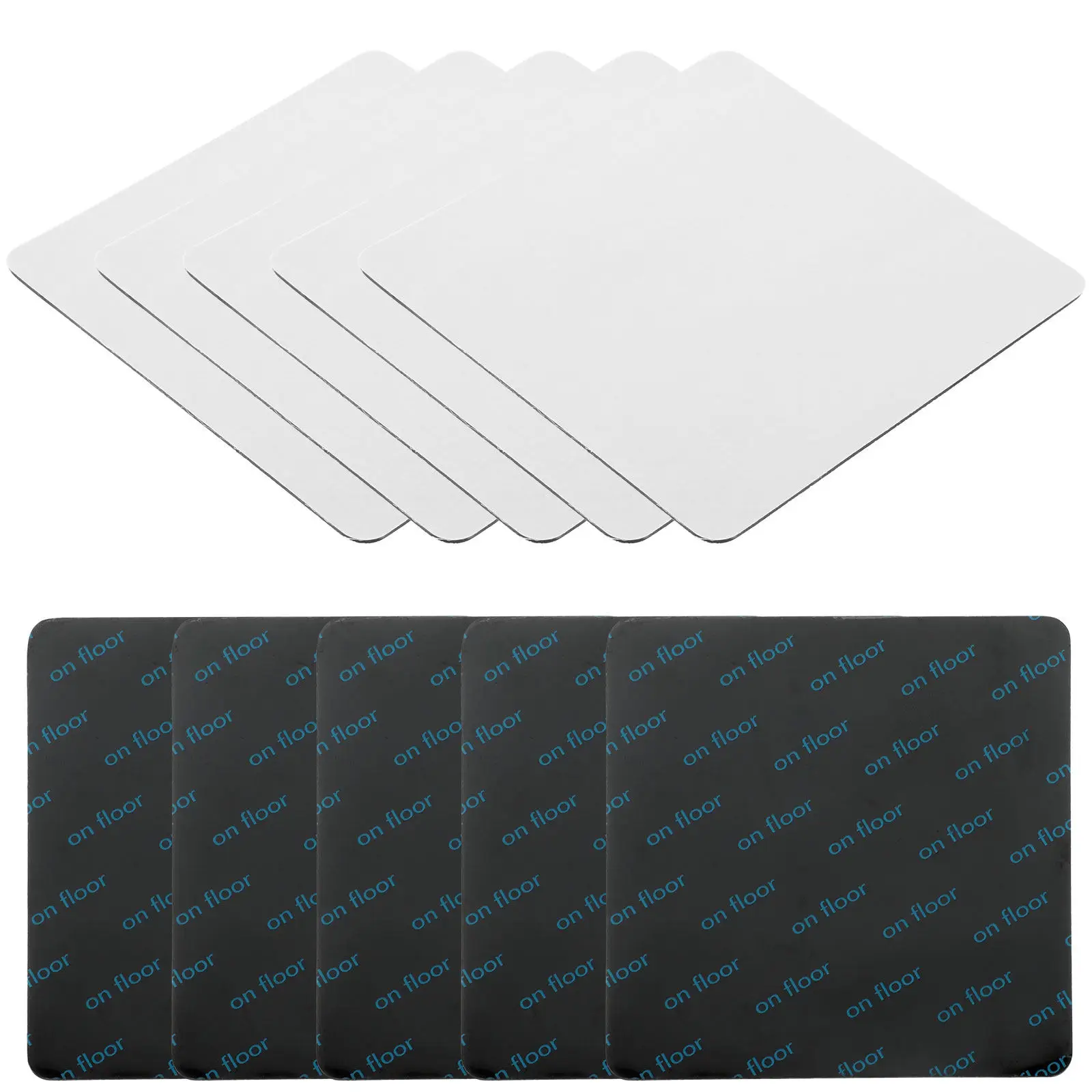 

10Pcs Anti-Slip Carpet Tape Non-Slip Pad for Hardwood Tile Laminate Floors Kitchen Bathroom Corridor Safe Rug Fixing