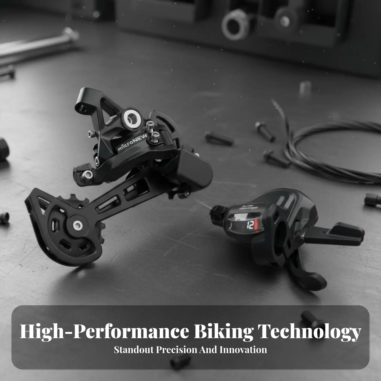 

Комплект 12-скоростной велосипедной трансмиссии: задний переключатель скоростей с гидравлическим управлением и набор для переключения передач, 12-скоростной комплект переключателей, большая шкива 13T