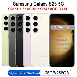 Original samsung galaxy s23 5g s911u1 6.1 