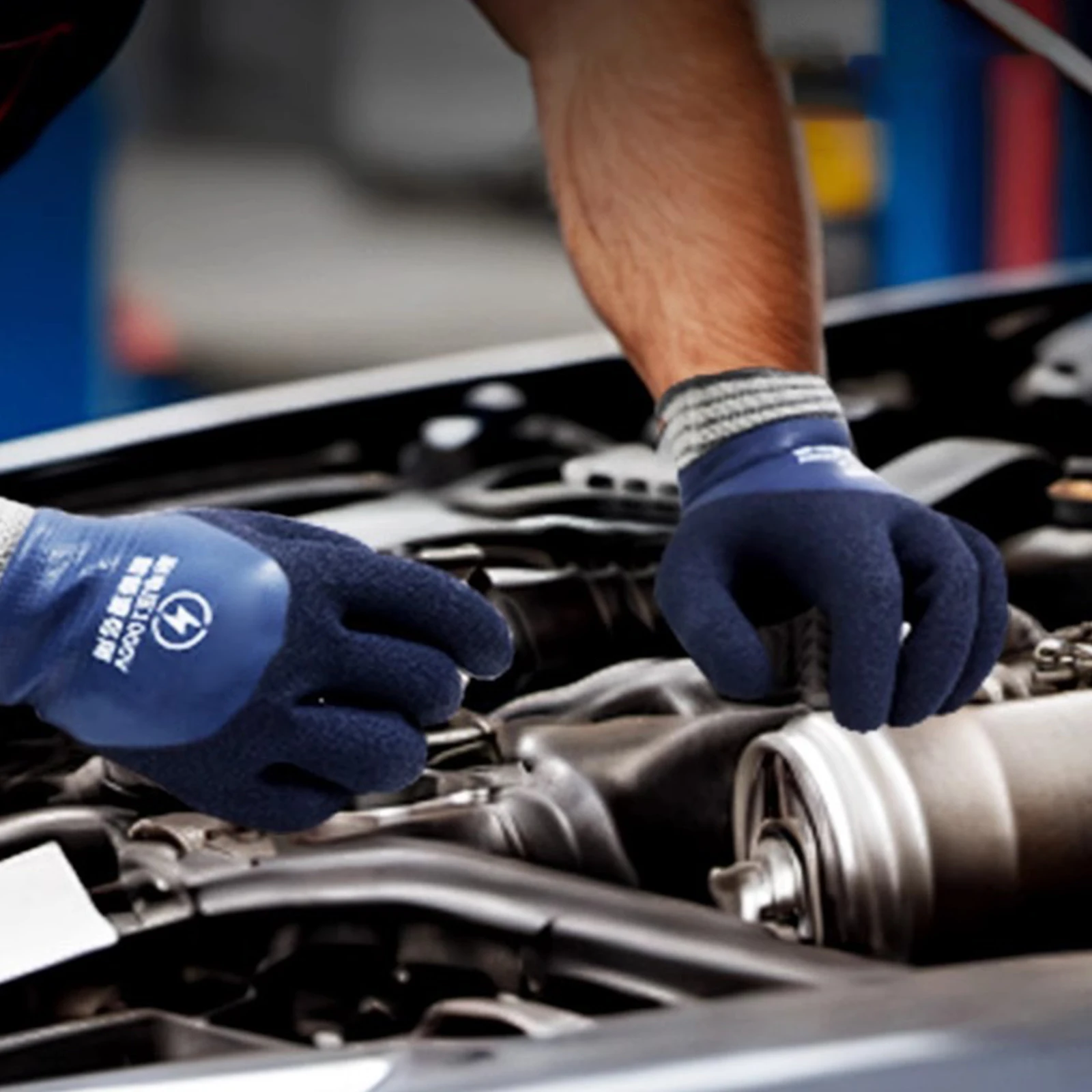 Geïsoleerde elektricienshandschoenen 1000V elektrisch geïsoleerde handschoenen Elektricien isolerende handschoenen voor elektriciens Voorkom schokken