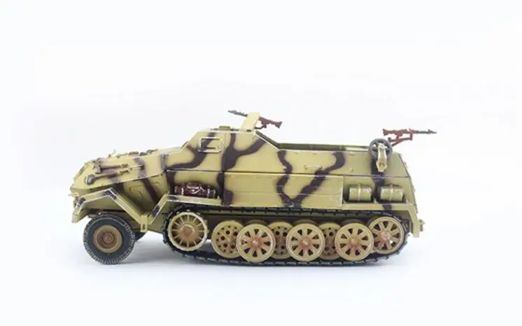 1:72 P0320 German Sd.Kfz.8 DB10 half-track gun tractor model trailer  Finished product collection model