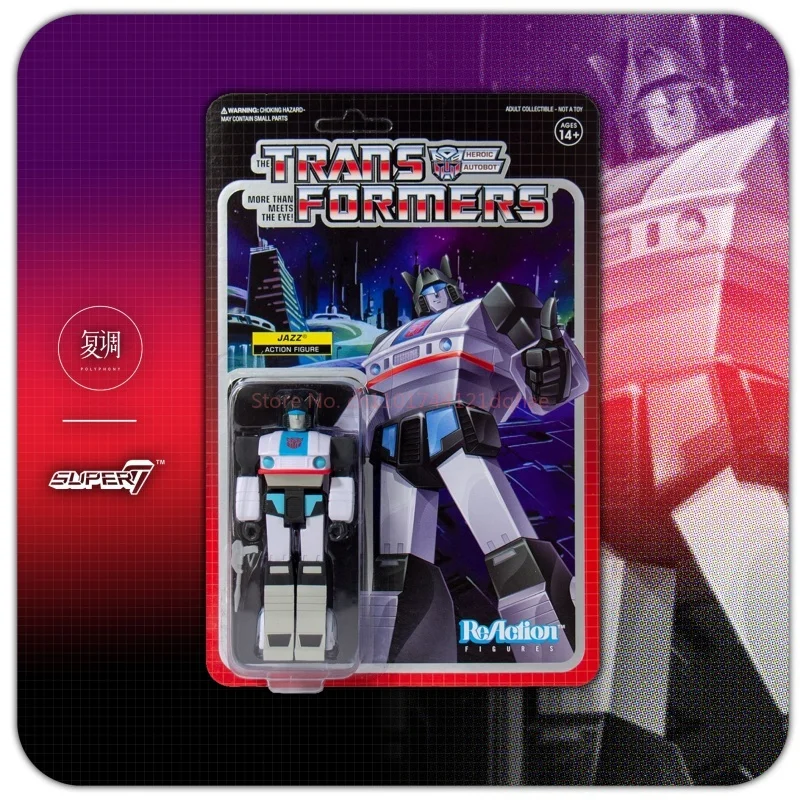 Super7 Spot Transformable jouet série 1 Robot humanoïde mobile figurine cadeau d'anniversaire carte à collectionner emballage suspendu