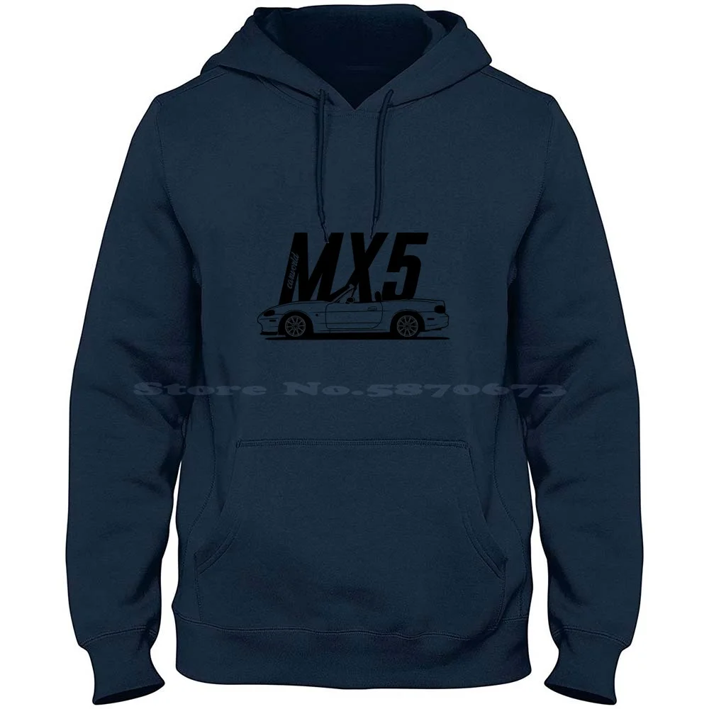 

Mx5 Side Best Shirt Design 100% Cotton Hoodie Mx5 Side Car World