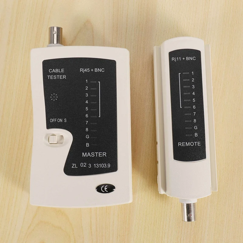 Imagem -06 - Cabo de Rede Ethernet Testador Lan Rj45 Bnc Ferramenta de Teste Coax Sinal Lan Tester