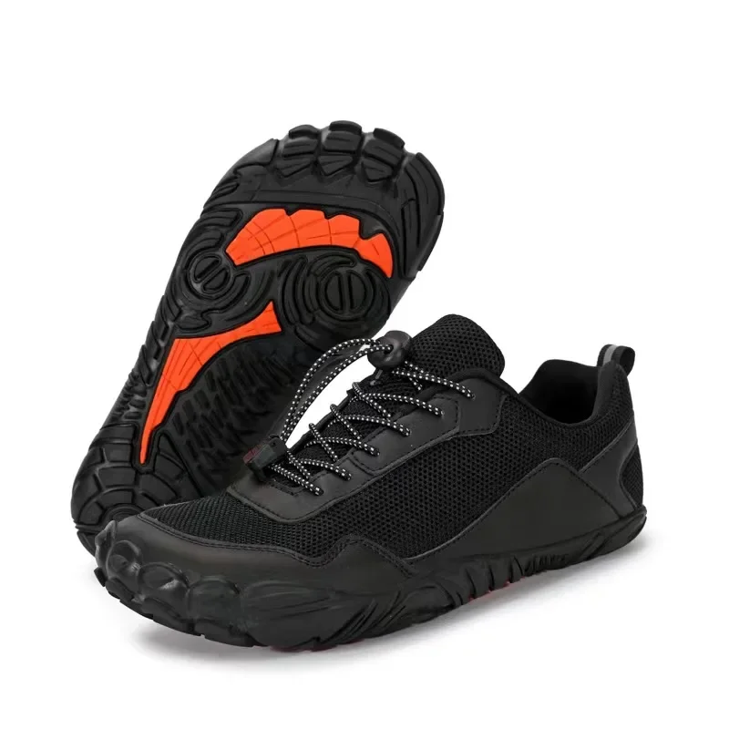 Men's Barefoot Shoes Outdoor Running Shoes New Breathable Casual Sneakers Hiking Water Shoe Lightweight Minimalist Walking Shoes