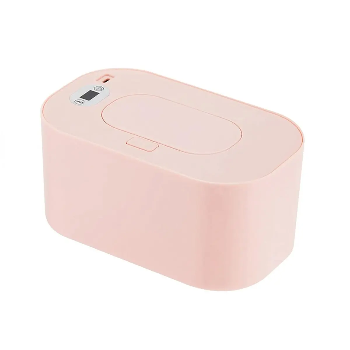 [HIHI] Portable Baby Wipe Warmer 2-in-1 Heated Towel Dispenser Heating Box for Home Car Travel Accessories Pink