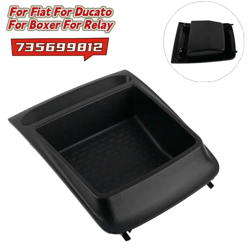 Car Center Storage Box Holder Dashboard Tray For Fiat For Ducato For Boxer For Relay 735699812 Replacement Car Interior Parts