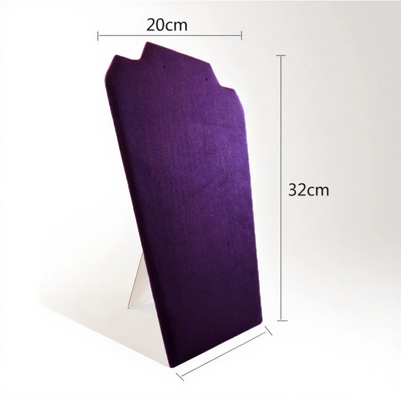 High-End Purple Velvet Jewelry Display Stand for Store Home,Multi-Functional with Soft Lining,Earrings,Rings,Necklaces,Bracelets image 3