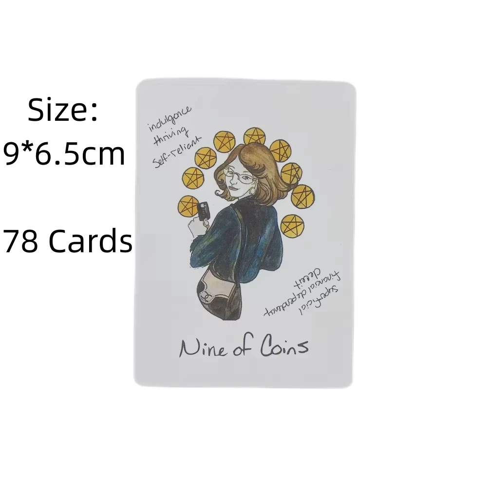بطاقات التارو Broke B Word A 78 Oracle English Visions Divination Edition Deck Borad Playing Games