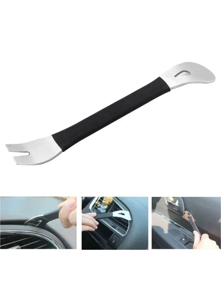 Stainless steel pry plate buckle driver for car modification removal of audio navigation center console interior door panel tool