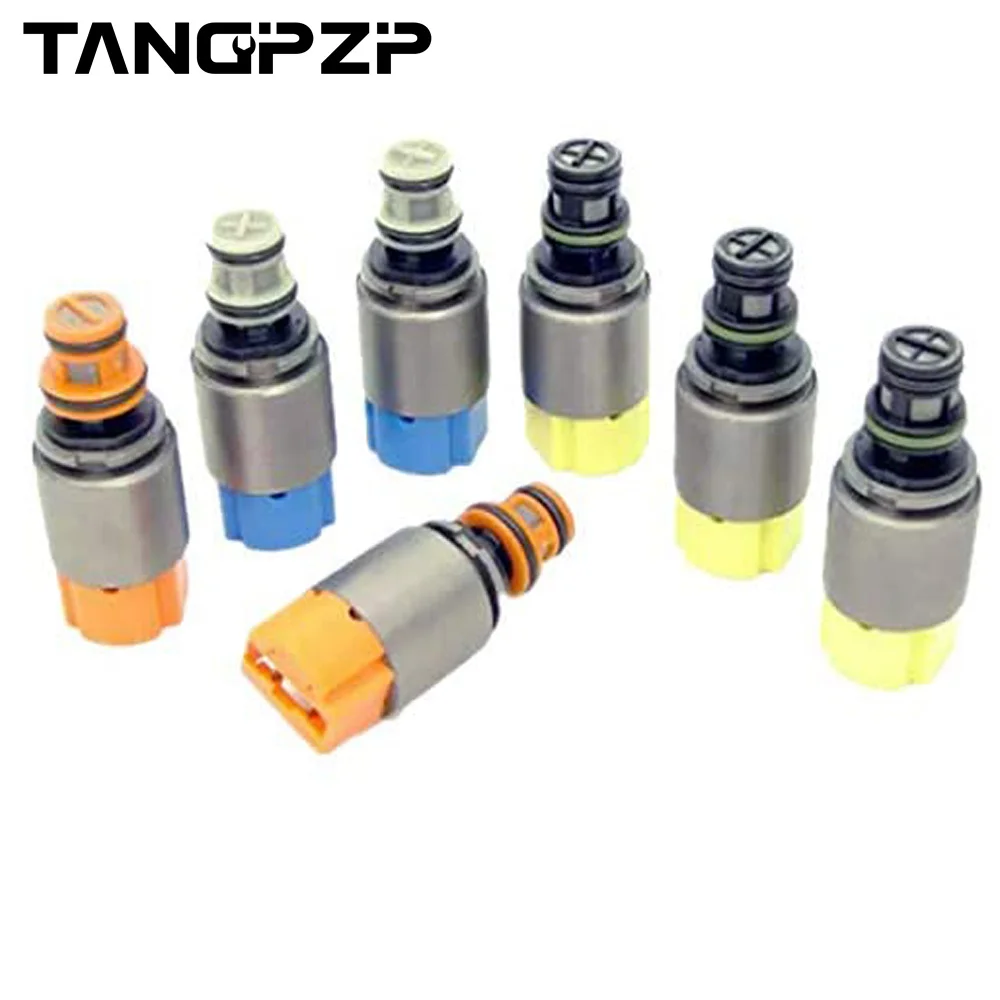 

6HP21 ZF6HP21 ZF6HP28 6HP28 7PCS Original New Transmission Solenoid Set For AUDI BMW Jaguar Land Rover 6HP34 ZF6HP3 1068298046