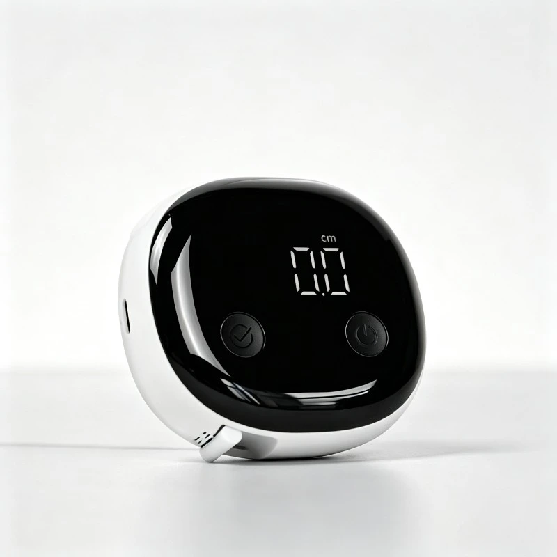 Portable Smart Body Measurement Tape Digital with App Sync Inch Centimeter Unit Switch Fitness Tape for Waist Hip Body Tracking