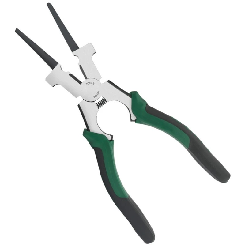 

W2E3 Multipurpose MIG Welding Pliers Flat Mouth Pincers Wire Cutting Spring Loaded Installation Removing Wire Cutting