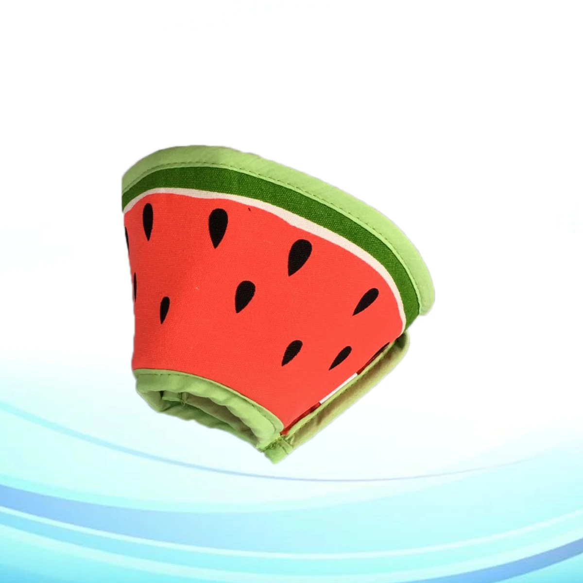 

Adjustable Pet Collar For Dogs Cats Post Surgery Recovery Cloth Neck Protector Preventing Scratching Biting Watermelon Pattern