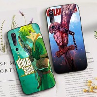 V-Vinland S-Saga Manga Phone Case For Xiaomi Mi 5X 8 9 10 11 12 Lite Pro 10T PocoX3pro PocoM3 Note 10 Pro Lite