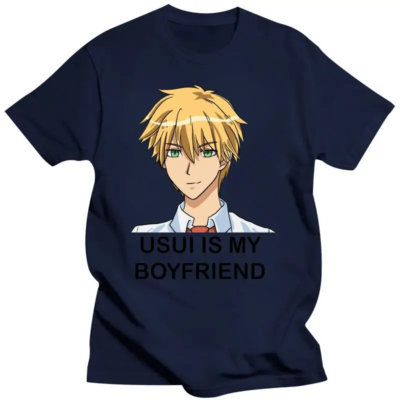 Mens Clothing Kaichou Wa Maid Sama - Usui Is My Boyfriend T Shirt 6Xl Cotton Big Size Kaichou Wa Maid Sama Anime Manga Japan Usu