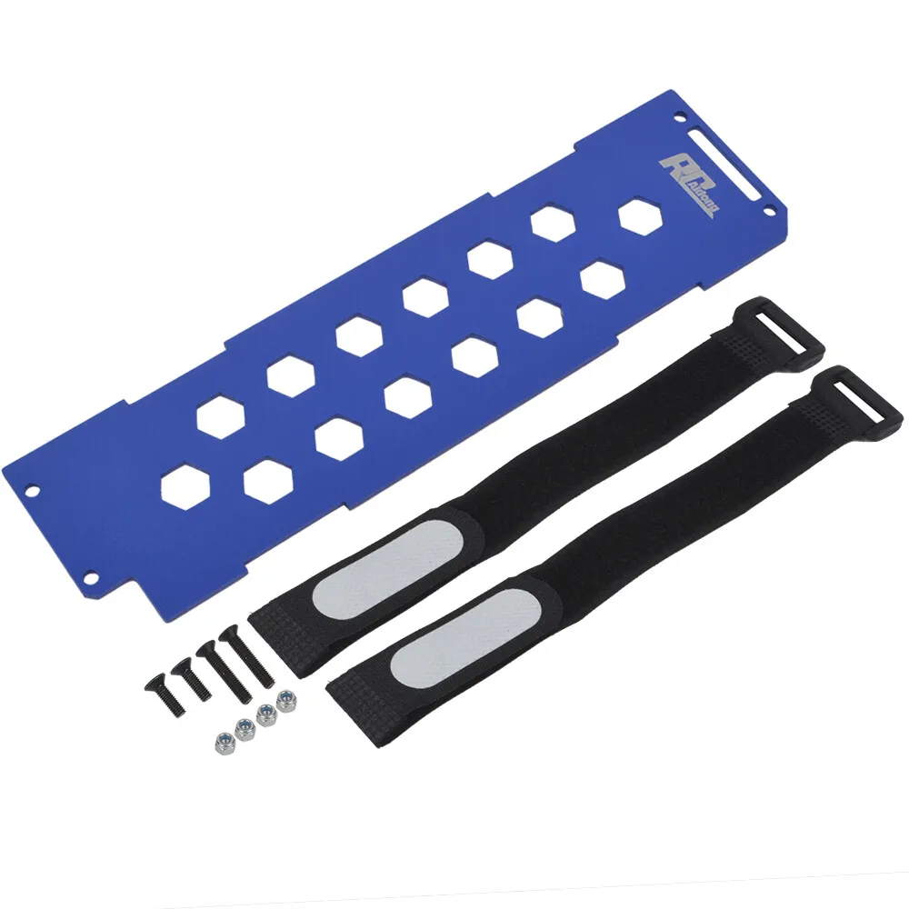 New Aluminum Battery Trays Suitable for Traxxas Ford Fiesta ST Rally Slash 4x4 Ultimate Upgrades Parts