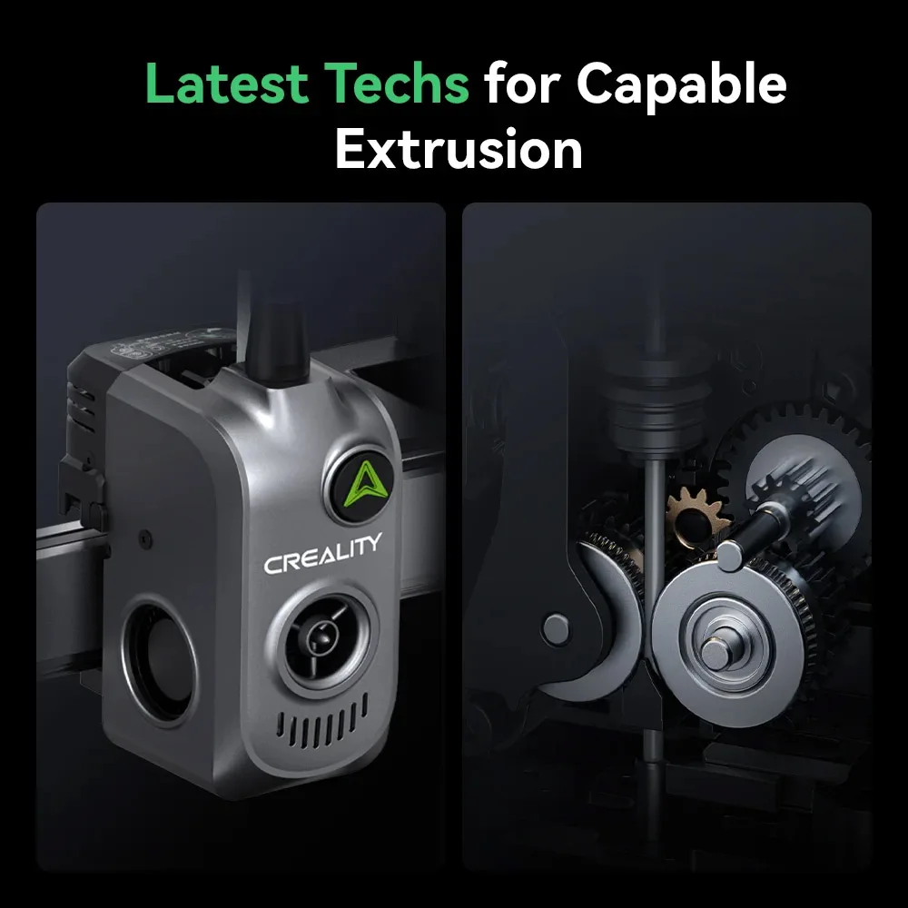 طابعة Creality Hi Combo ثلاثية الأبعاد، نظام CFS متعدد المواد، طباعة سريعة 500 مم/الثانية، كاميرا مراقبة، حتى 16 لونًا، 260*260*300 مم #5