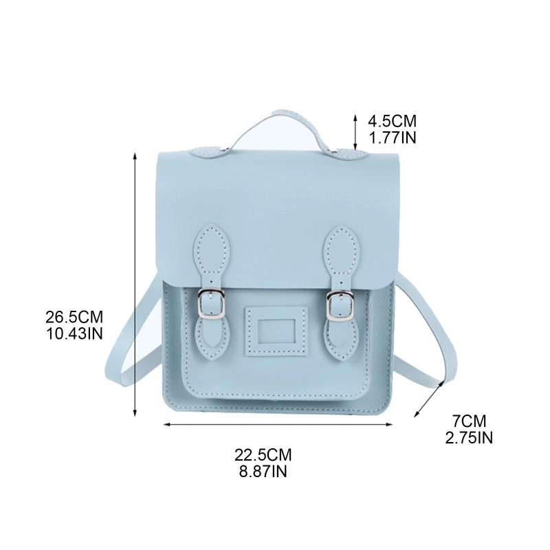 Adjustable Leather Shoulder Bag Sewing Accessories DIY Handmade Backpack Gifts