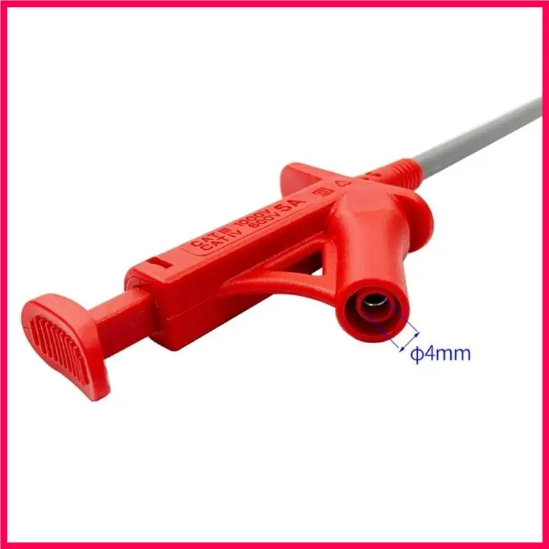 

H051 J.30042 4mm Banana Socket IC Clip Clip, используемый для мультиметрового зажима Meter