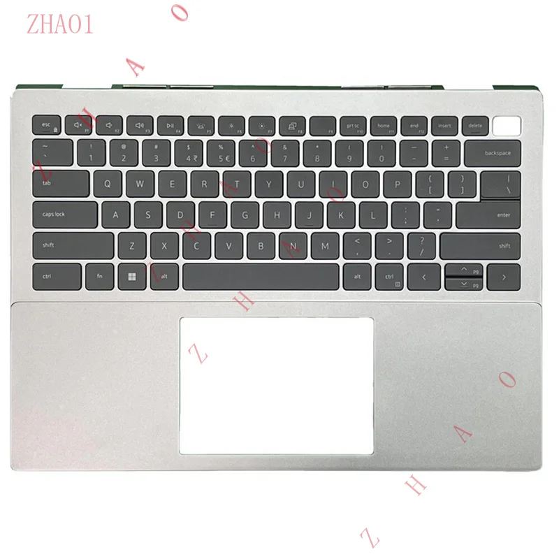 Z   For DELL Inspiron14PRO 5420 5425 Backlit Keyboard Palmrest Silver 0Y8CK3 Y8CK3