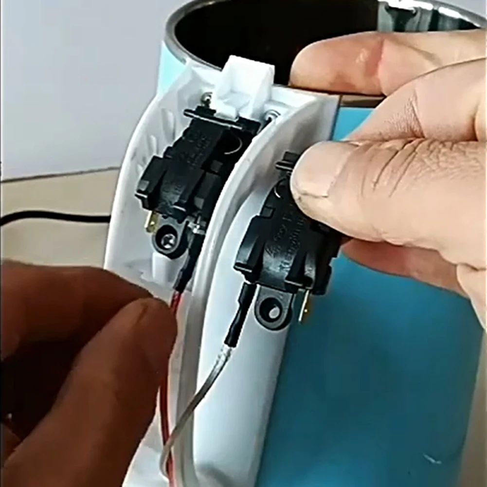 5PC Electric for kettle Thermostat Power Switch 250V 16A Pressure Jump Switch with Self for reset for Efficient Temperature
