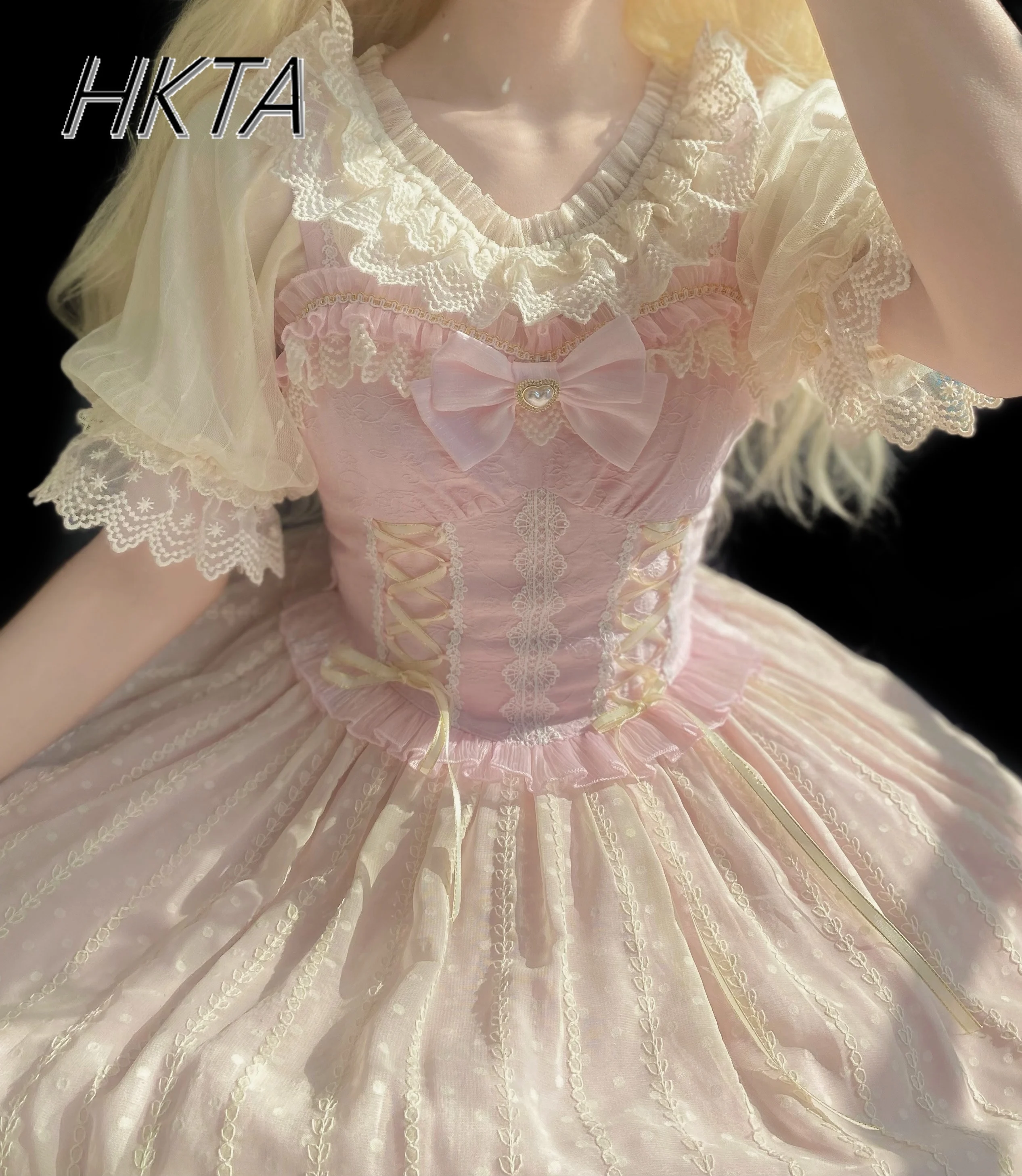 

Kawaiii Cute Aesthetic Shirt Slim Fit Short Sleeved Blusas Sweet Cute Lolita Chiffon Blouse Lace White Blusas Women Top Shirts