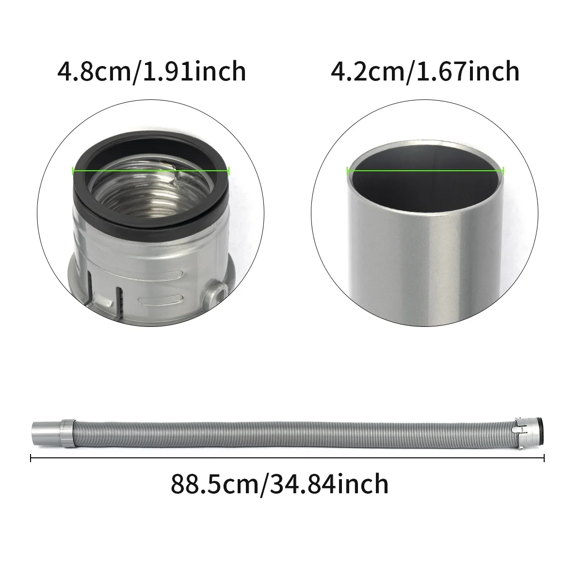 Suitable for Shark Navigator and Rotator NV350 NV351 NV352 NV353 NV360 NV500 NV501 vacuum cleaners, crevice tool accessories