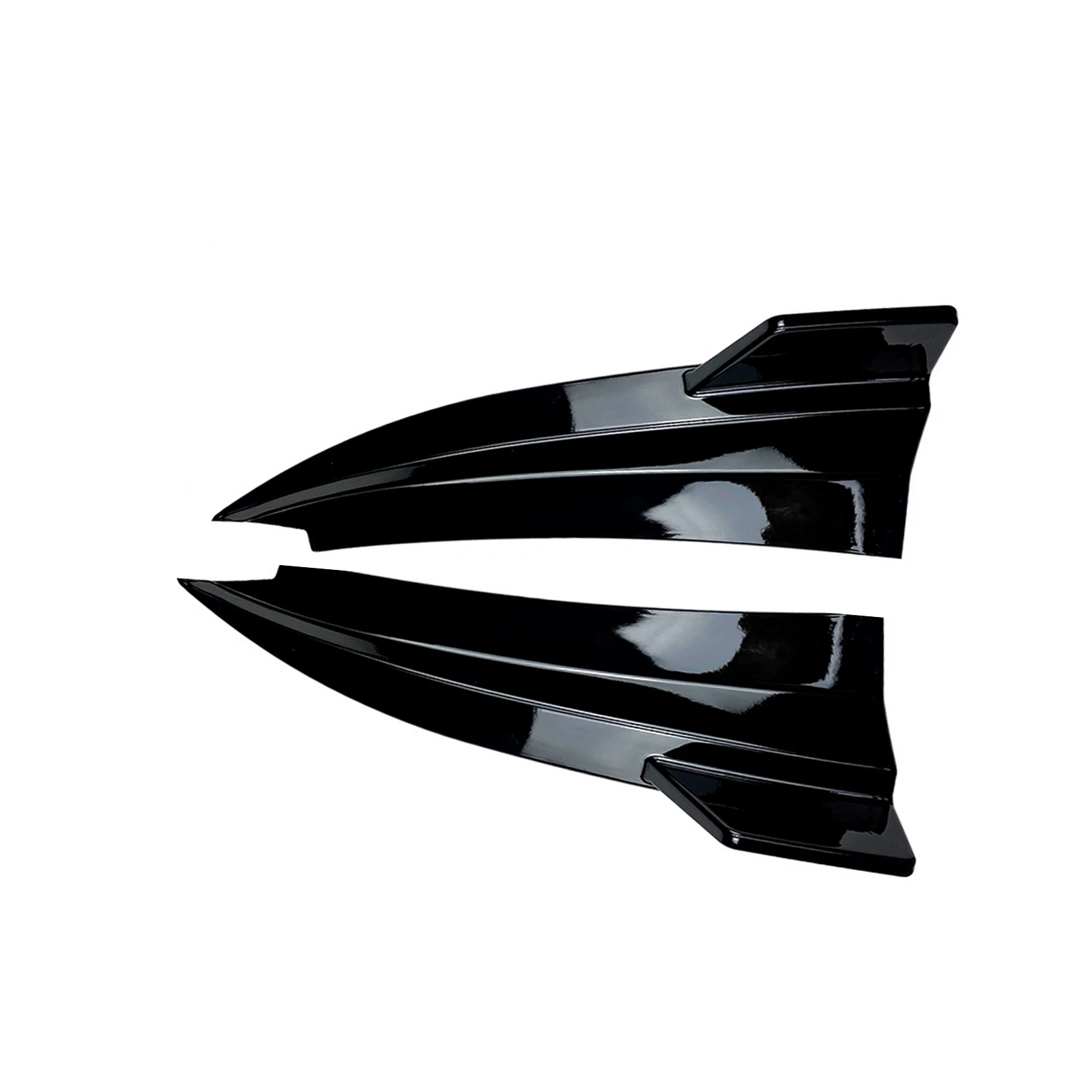 

​Rear Bumper Side Splitter Corner Lip For Mercedes Benz C Coupe C205 C200 C260 C43 C63 AMG 2 Door 2015-2021