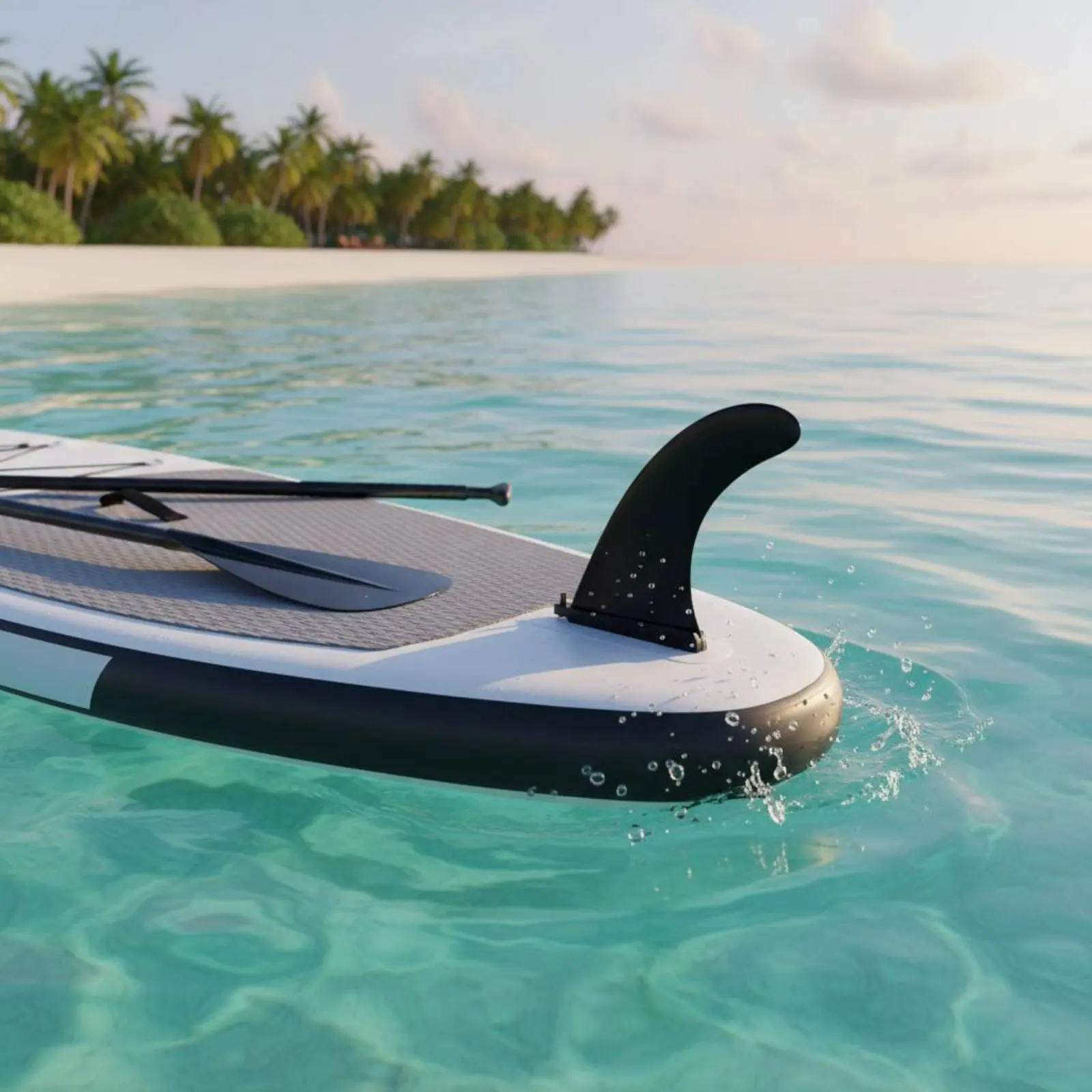 

Detachable Stand-up Paddleboard Center Fin Enhanced Tracking Inflatable Paddleboard Fin