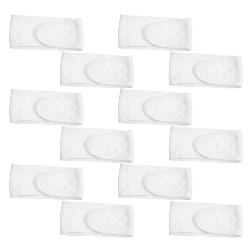 

12Pcs Cotton Belly Band Newborn Breathable Baby Navel Protector Infant Belly Wrap Cord Cover Baby Strap Cord Cover for Newborn
