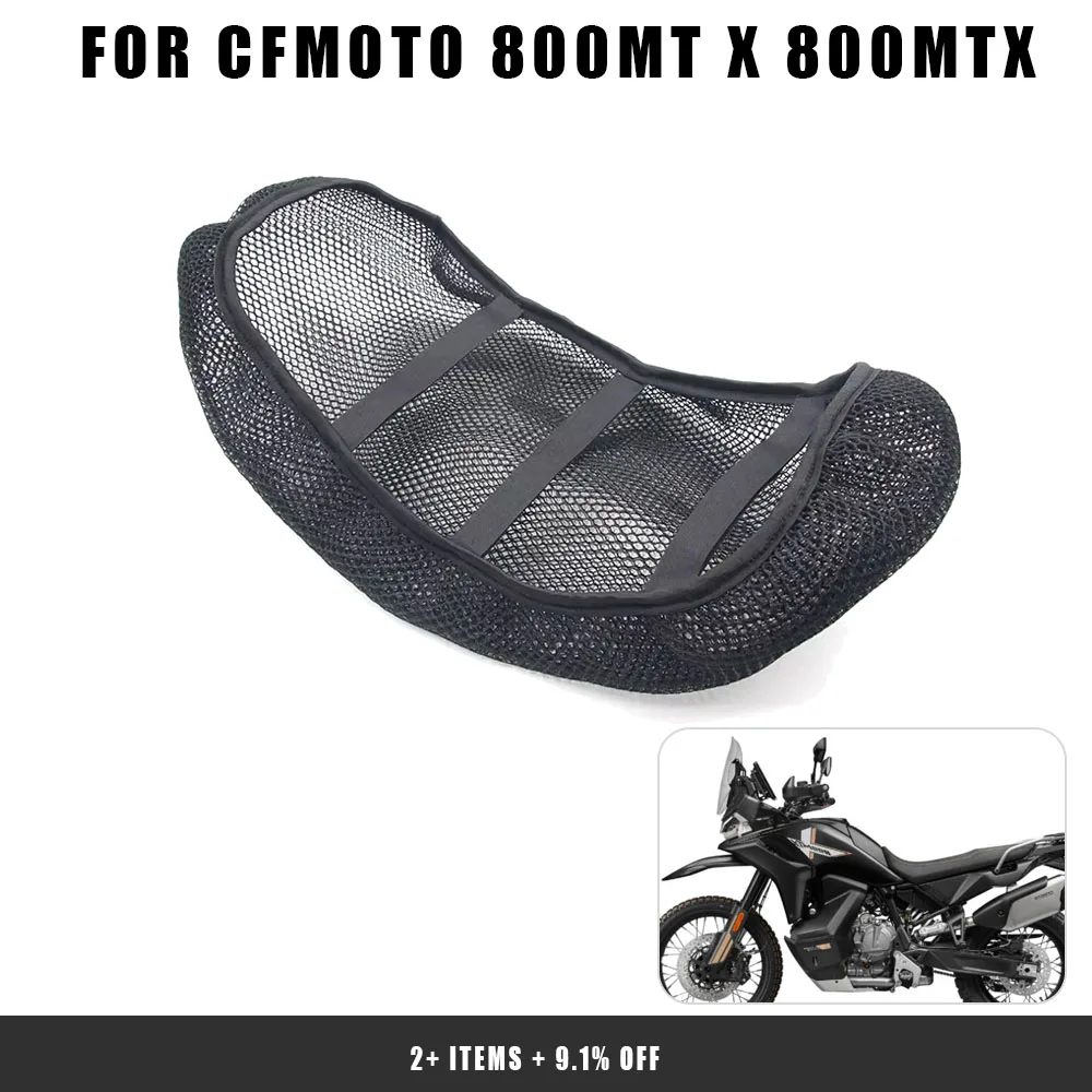 otorcycle Mesh Seat Cover Sunscreen Seat Protector For CFMOTO 800MT X 800MTX