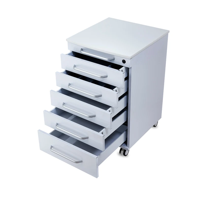 Mobile Medical Dental Rolling Cabinet Trolley Hospital Clinic Dentist Dental Cabinet