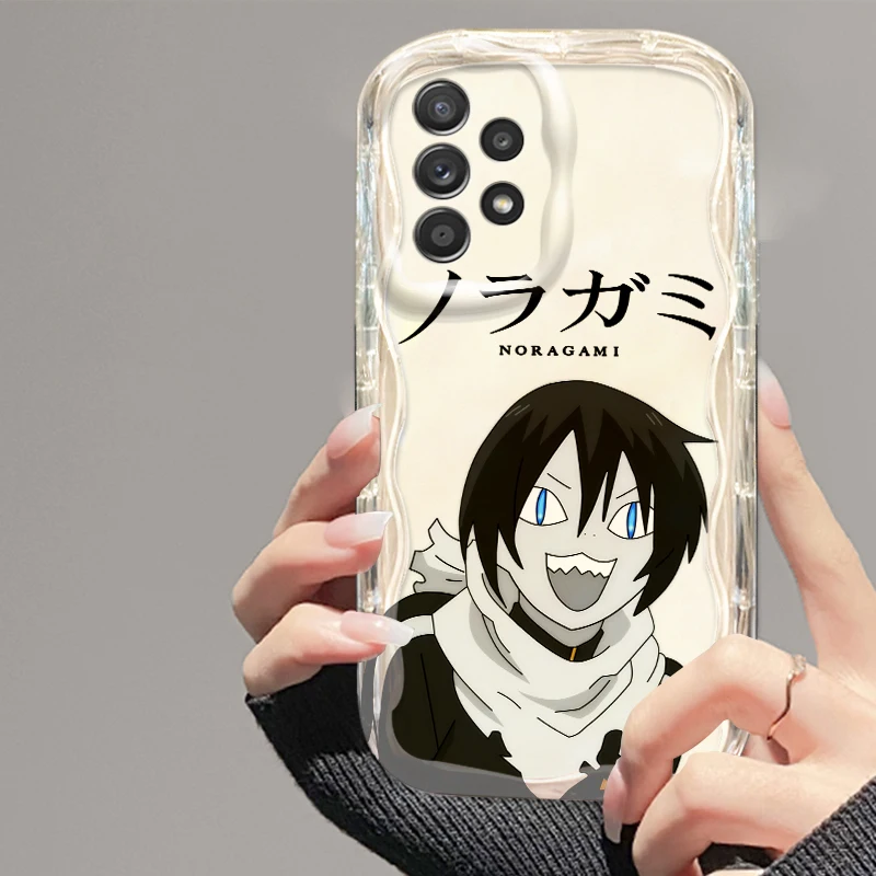 Noragami Yato Anime For Samsung A55 A54 A53 A52 A35 A34 A33 A32 A25 A24 A23 5G Wave Oil Funda Phone Case