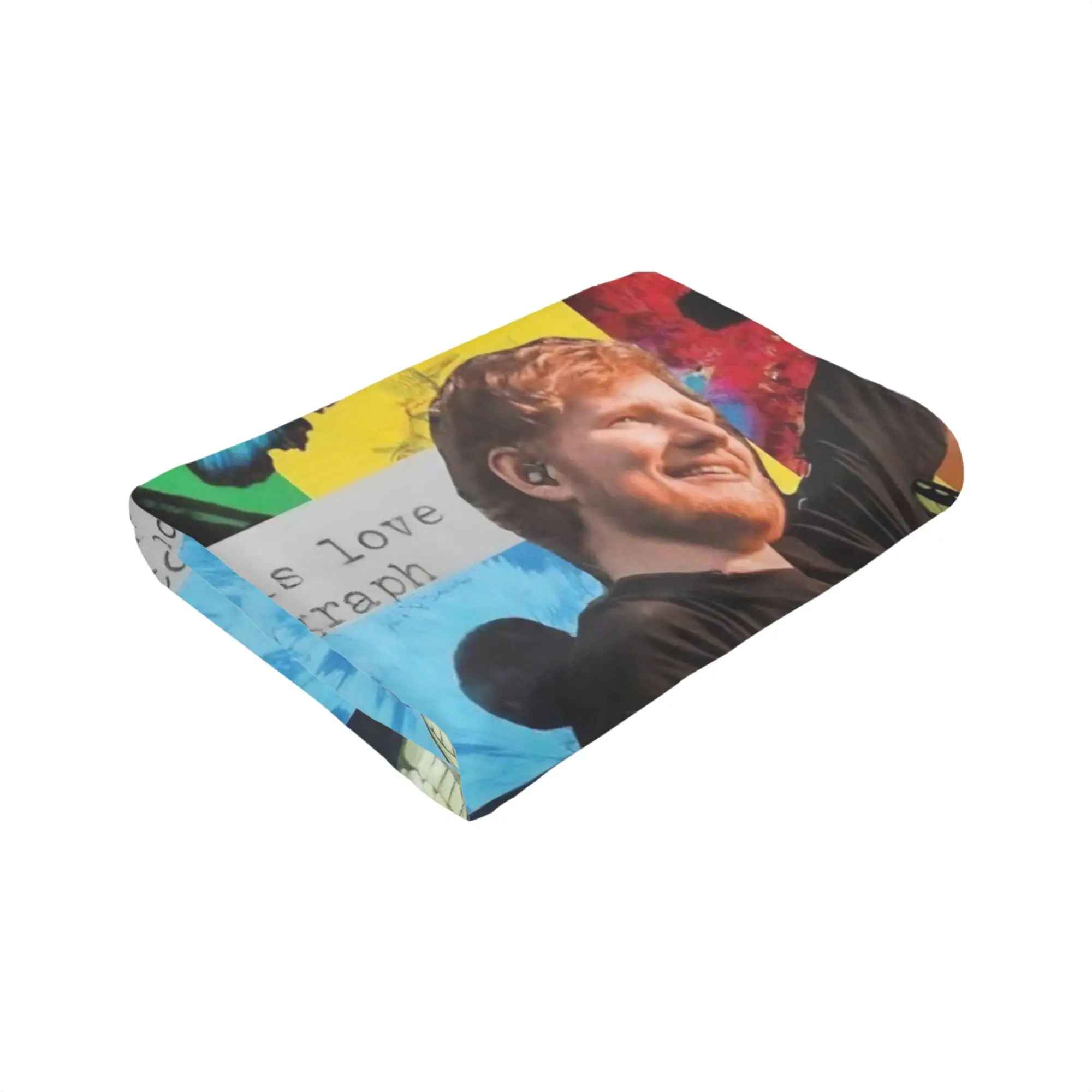 Ed Sheeraned حلقة جولة 2026 اكسسوارات بطانية سوبر مريحة رمي البطانيات للأريكة 50x60 بوصة أحجام متعددة الفراش يلقي