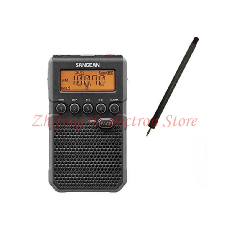 SANGEAN DT-800C Портативный полнодиапазонный радиоприемник AM/FM Перезаряжаемый карманный радиоприемник FM