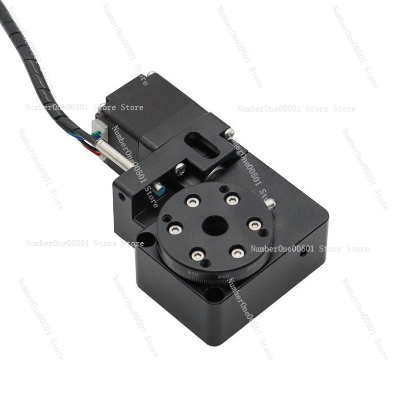 

Миниатюрный прецизионный электрический индексирующий столик с 28 шагами, высокоточный оптический поворотный стол для точного позиционирования