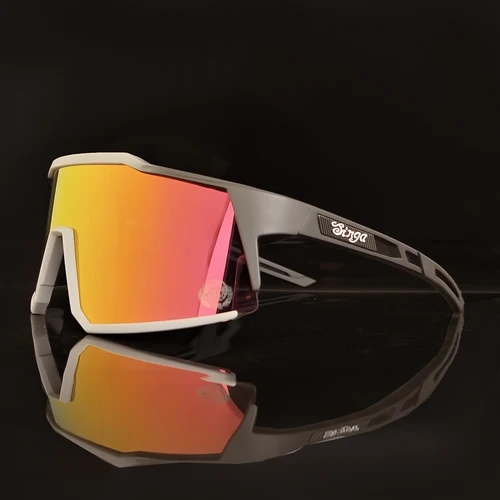 Imagen 2 del producto Gafas de sol de ciclismo para hombre, protección para bicicleta de carretera, MTB, gafas de sol para deportes al aire libre, gafas deportivas UV400