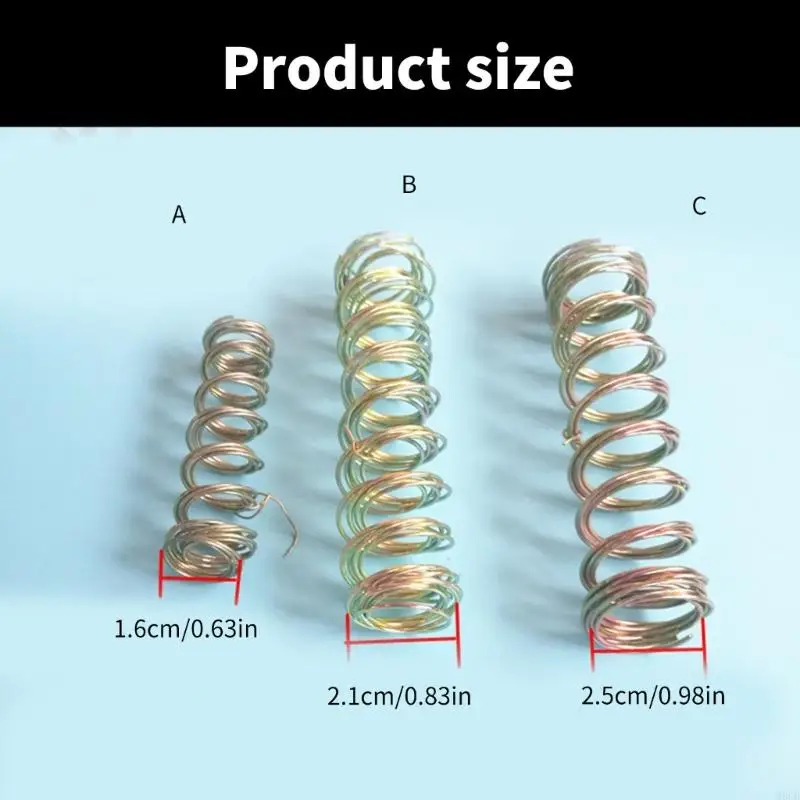 M6CB 5 PPCS Bloque agua Válvulas drenaje drenaje Accesorios resorte sellado para lavadora bañeras semiagua