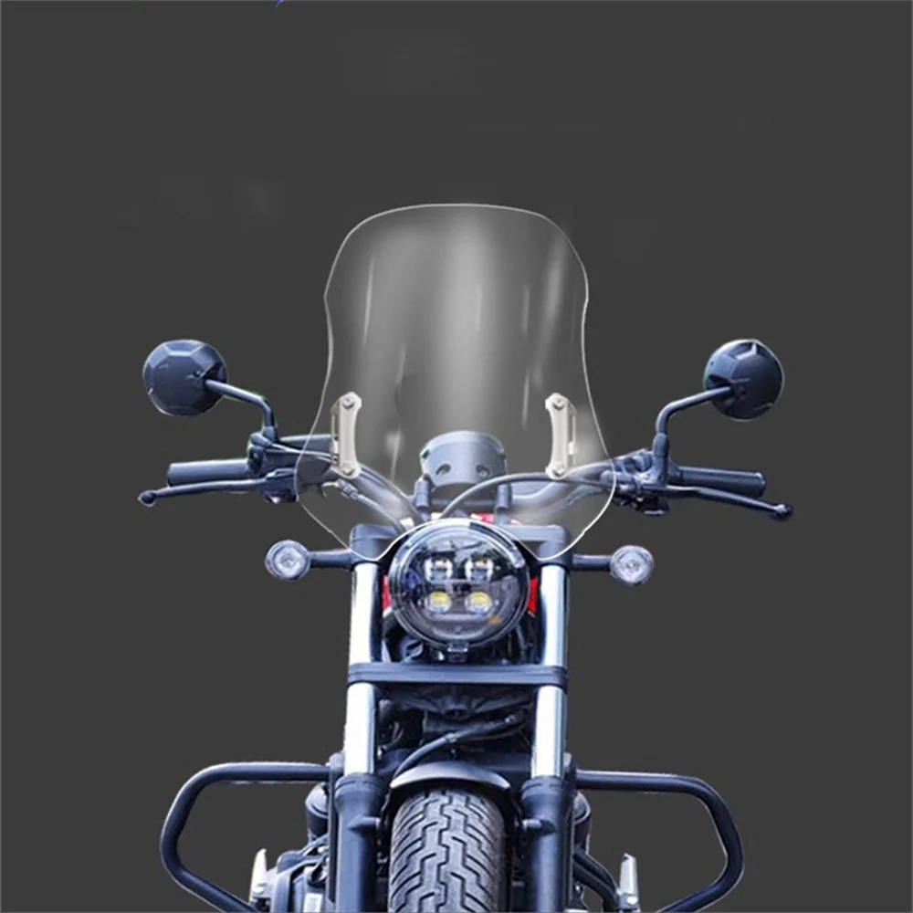 For Honda CM300 CM500 Motorcycle Windshield Modified Windshield Modified Front Windshield CM 300 CM 500 CM 300