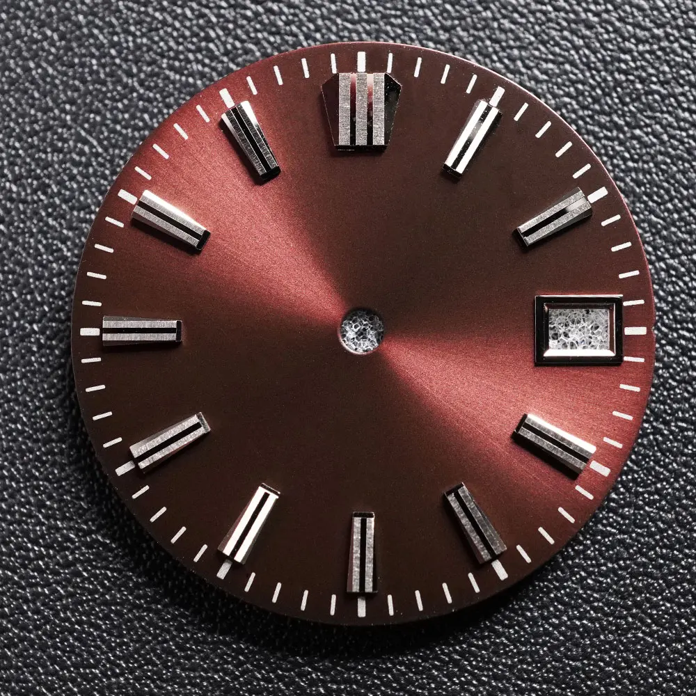 Heiß begehrtes neues Datejust 28,5mm Uhrenzifferblatt, geeignet für NH35 NH36 Automatikwerk, Ersatz-Uhrenzubehör – Detail 6