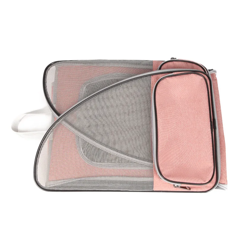 

Breathable cat bag portable pet backpack cat schoolbag carry lightweight foldable dog bag