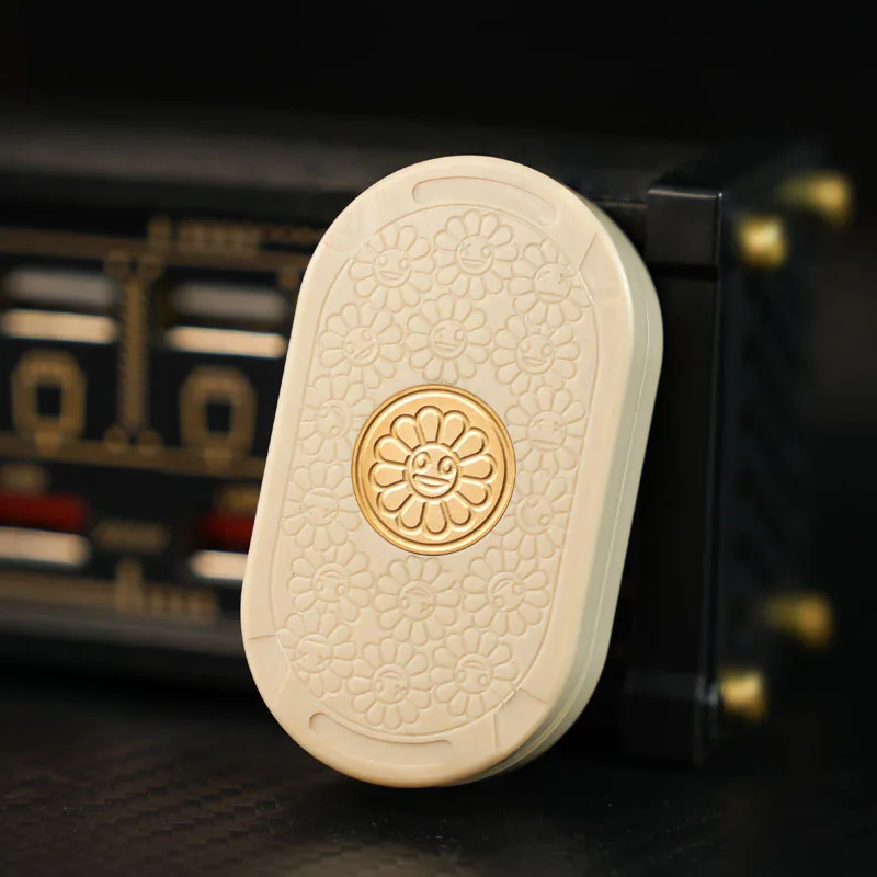 عباد الشمس EDC الإيقاعي الدفع المباشر دوران مكثف الفقرة الإصبع دفع بطاقة الضغط لعبة