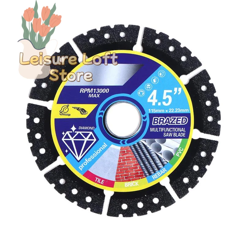 

Алмазный отрезной диск 115 мм для угловой шлифовальной машины: прочный, быстрорежущий инструмент для стали, бетона, камня, мрамора