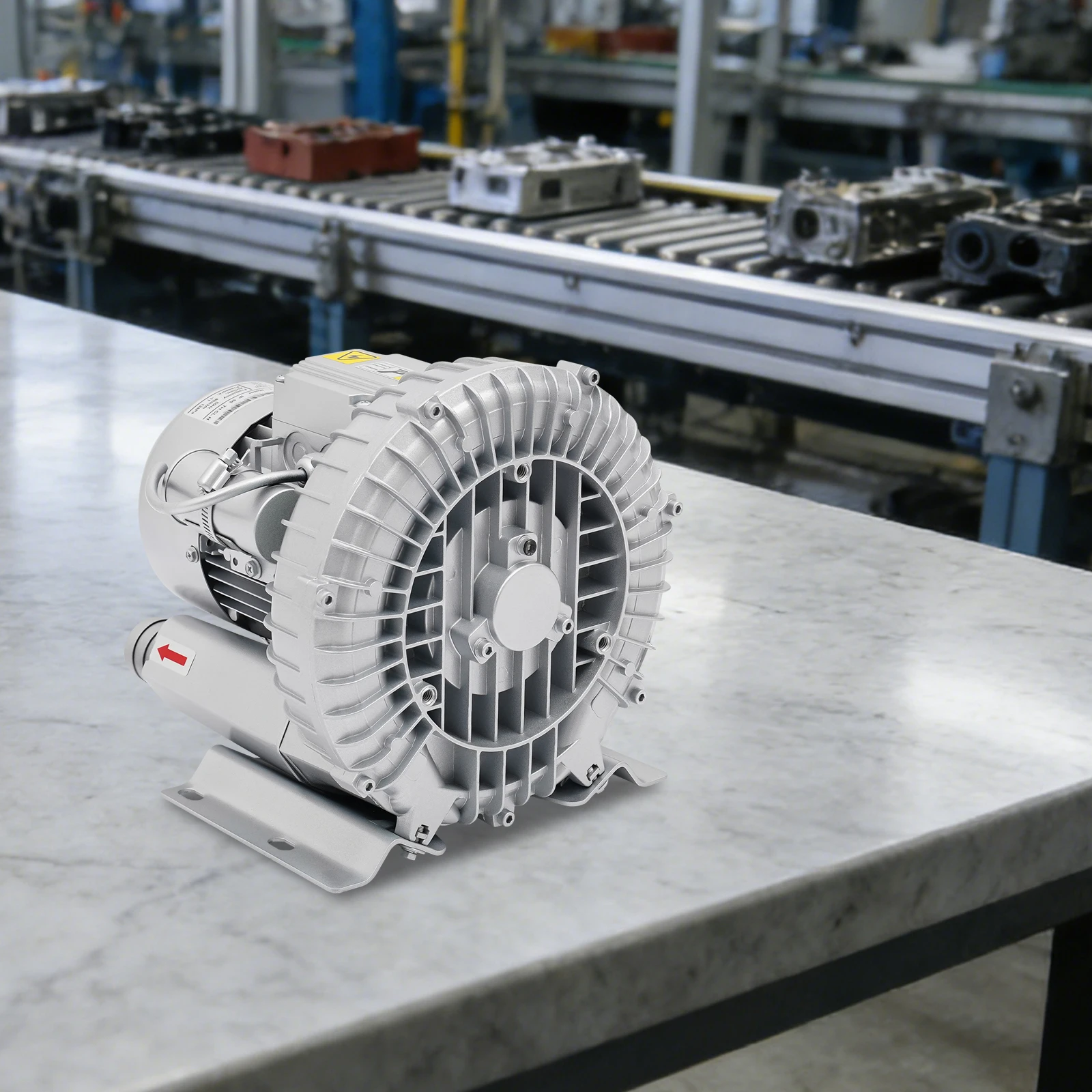 

Промышленный воздуходув 370 Вт, вихревой вентилятор, стандарт США