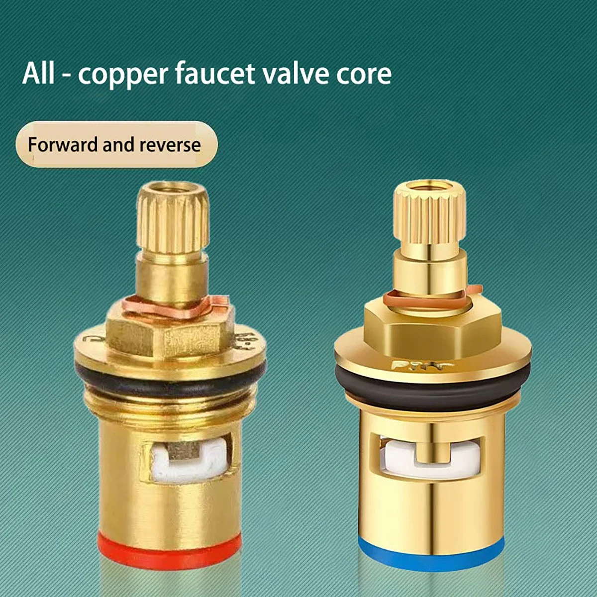 Brass Angle Valve Core and Brass Faucet Valve Core Are Suitable for Quick Opening Faucets and Kitchen/bathroom Accessories