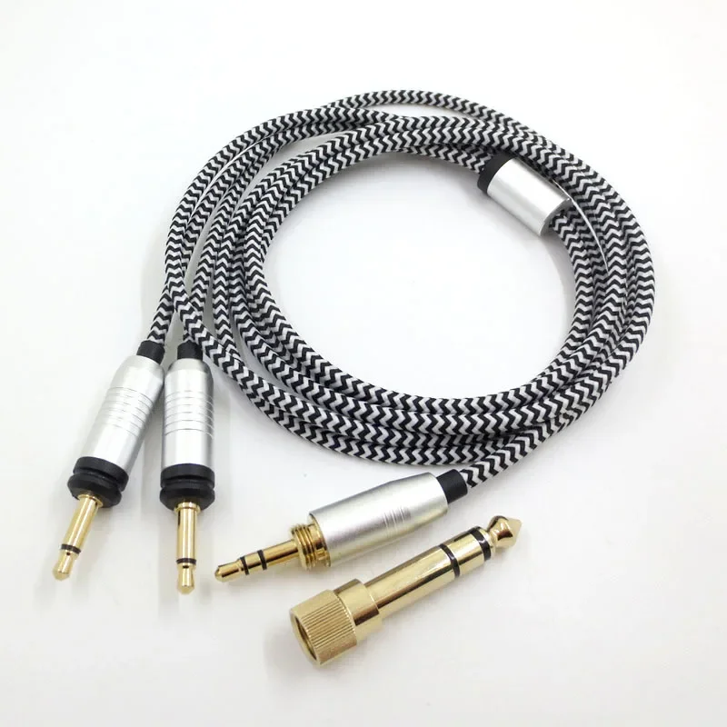 For Focal ELEGIA Small Utopia Gold and Silver Utopia, Dual 3.5mm Headphone Cable