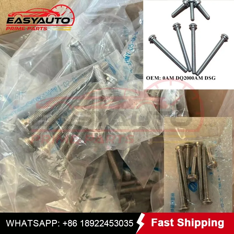 screw DQ200 Valve Body Screws NEW 0AM DSG Gearbox VKit For VW Golf AUDI SKODA Car Accessories 4 Long 3 Short  7PCS/1SET